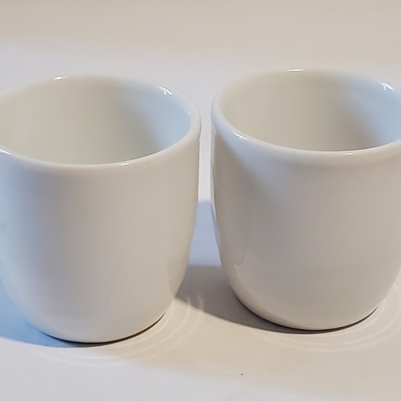 Set Of 4 Sake Cups Rosenthal Studio & Myland Vintage Ceramic Yellow & White - Picture 5 of 13